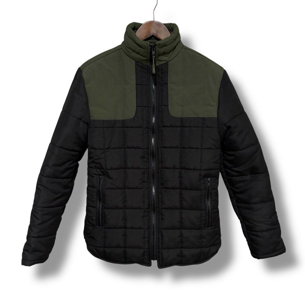 Nomad Men's Puffer Shooter Jacket Coat Full Zip Norm Core Office Tech Size Small